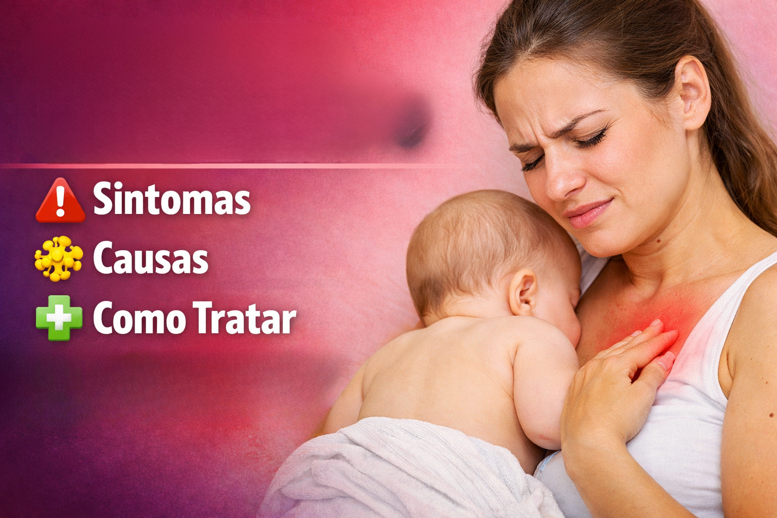 Mastite na amamentação: como identificar rápido e tratar antes que piore